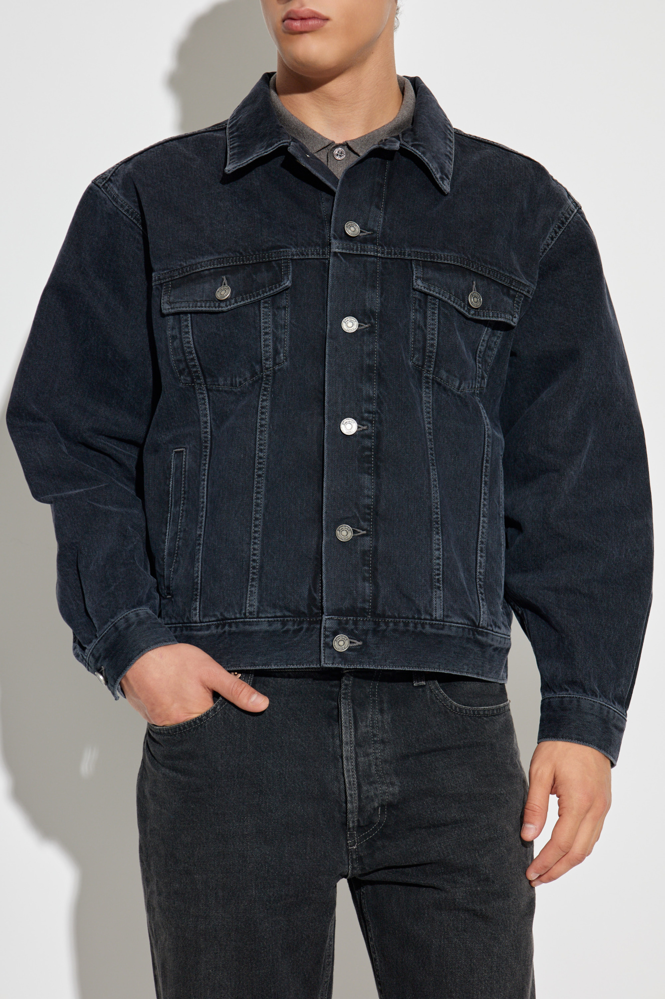 Black Denim jacket Saint Laurent - Vitkac AS